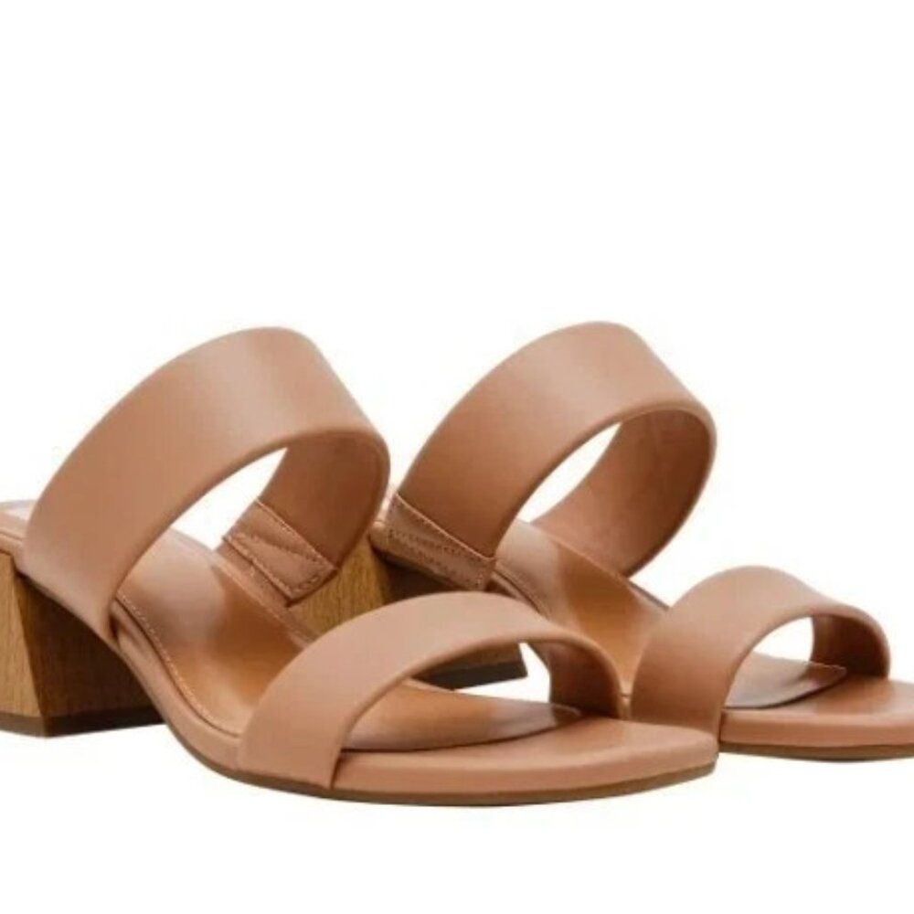 DV By Dolce Vita Women's Size 11 Sharona DW714453A Heel Strap Sandals NIB Cafe